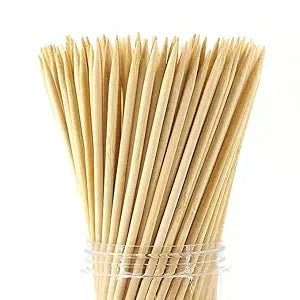 Dakshayanii Bamboo Skewers | Premium Bamboo Skewers for Barbecue | Skewers Sticks of 12 inch - Koshbazaar - 