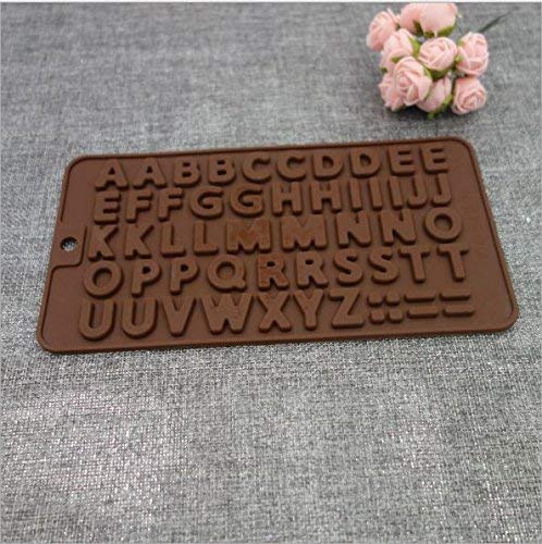Dakshayanii Silicone Alphabets Shape Chocolate Mould - Koshbazaar - 