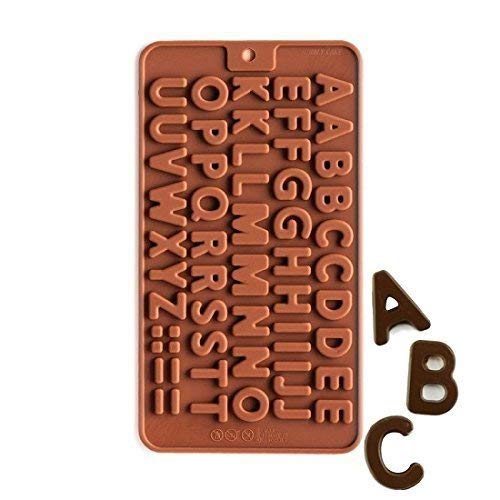 Dakshayanii Silicone Alphabets Shape Chocolate Mould - Koshbazaar - 