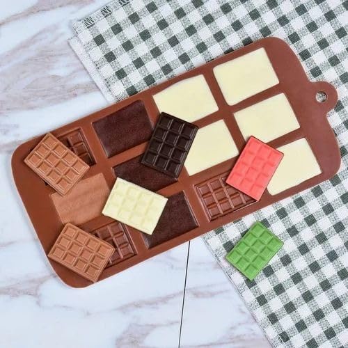 Dakshayanii Silicone Chocolate Mould | Mini Bar Choco Shape - Koshbazaar - 