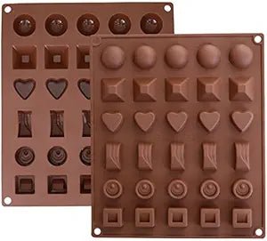 Dakshayanii Silicone Chocolate Mould| With 6 Design - Koshbazaar - 