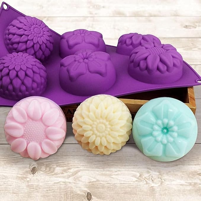 Dakshayanii Silicone Flower Shape Chocolate Mould - Koshbazaar - 