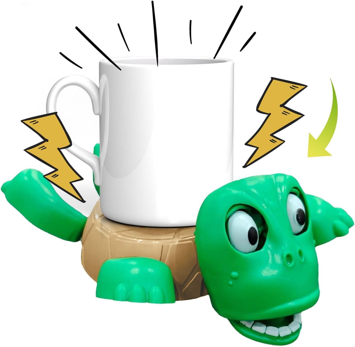 Dakshayanii Turtle cup saucer Coaster with Funny Expression | Turtle Cup Holder. - Koshbazaar - 
